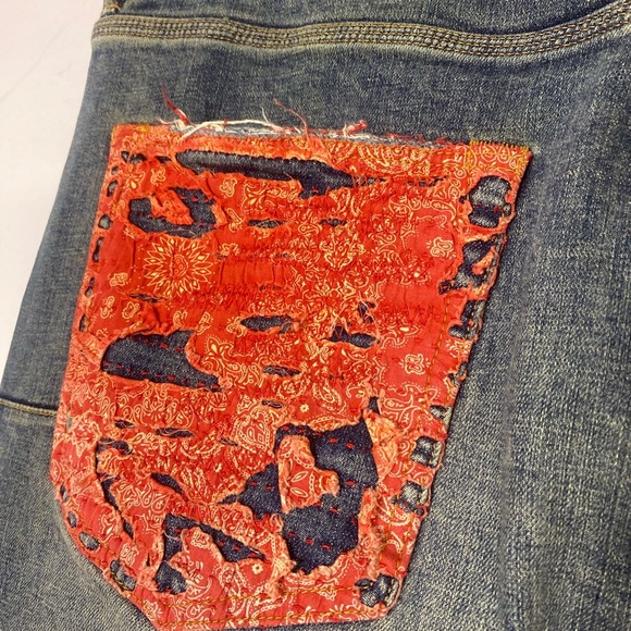 PURPLE BRAND Destroyed Patch Skinny Jean 40 - Picture 8 of 15